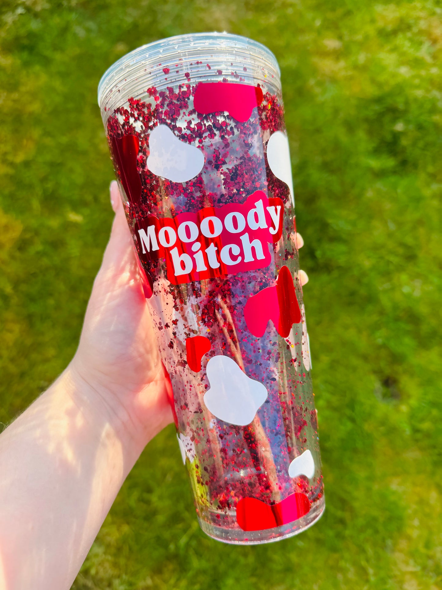 Moooody Bitch Acrylic Tumbler