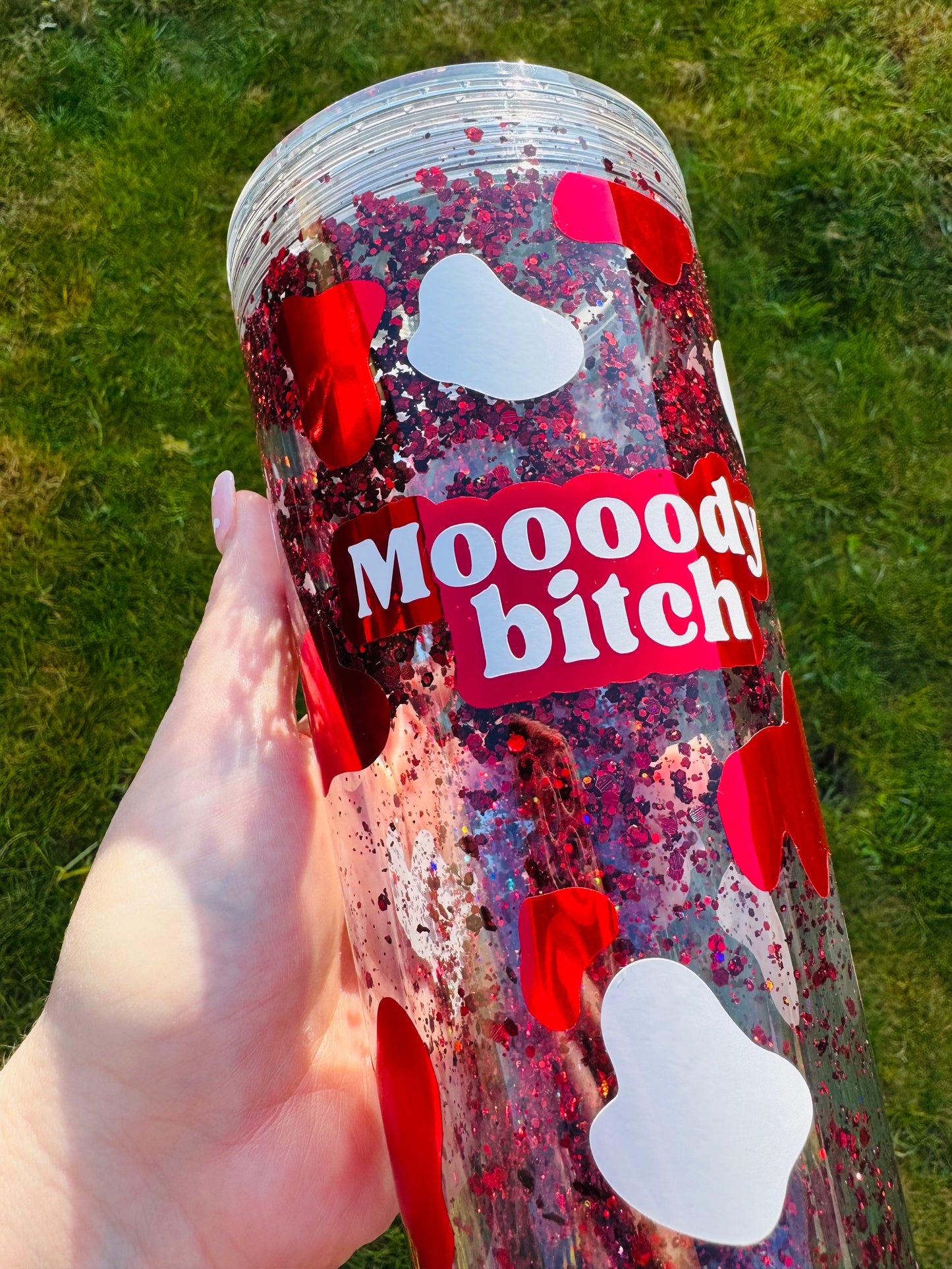 Moooody Bitch Acrylic Tumbler