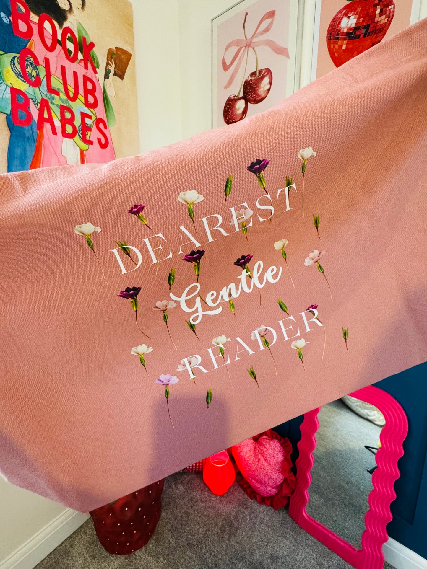 Dearest Gentle Reader Oversized tote