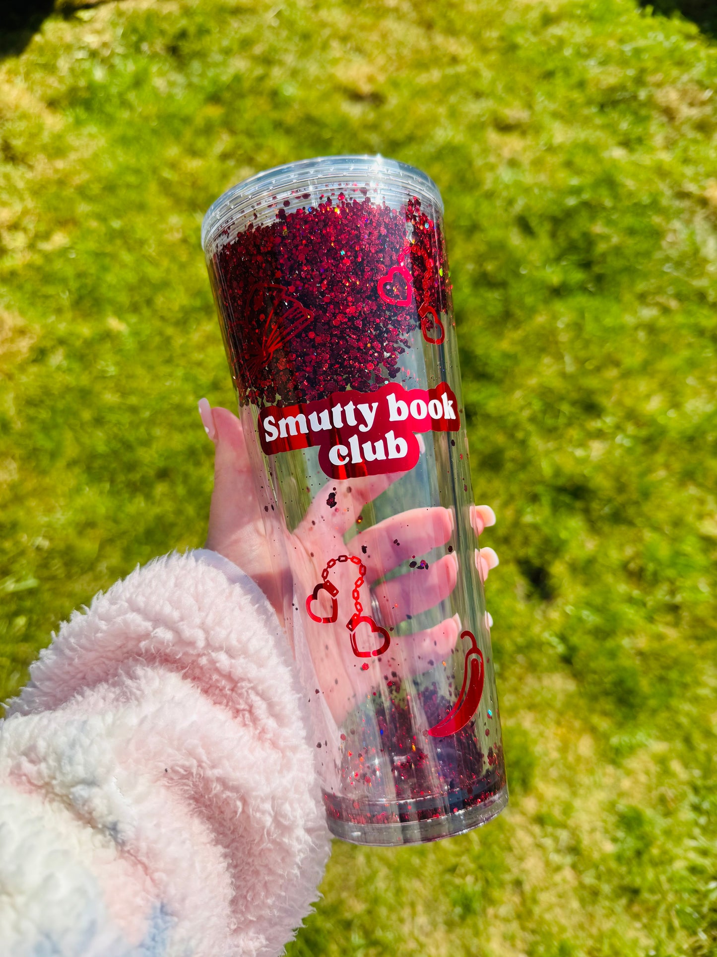 Smutty Book Club Acrylic Tumbler