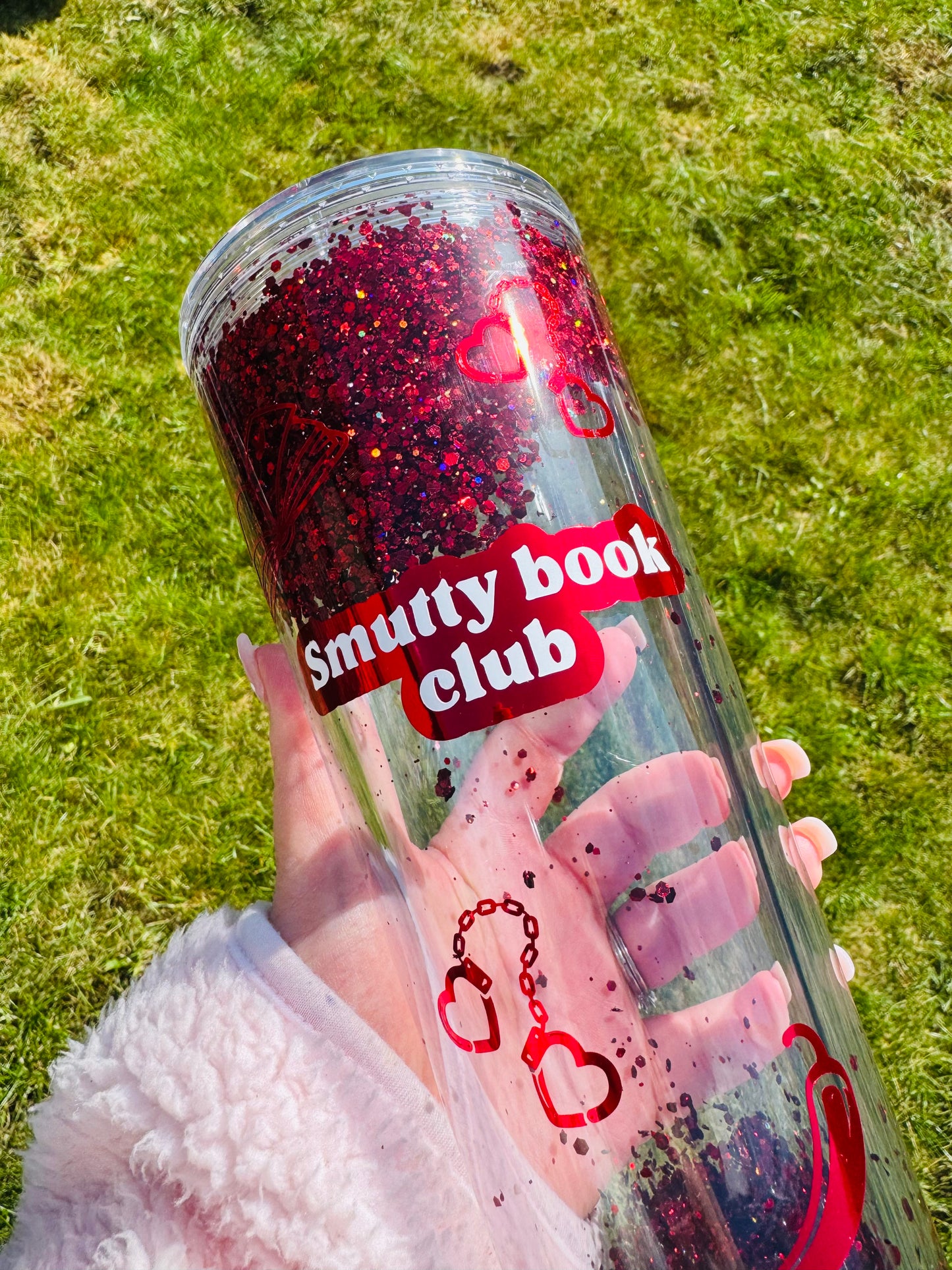 Smutty Book Club Acrylic Tumbler