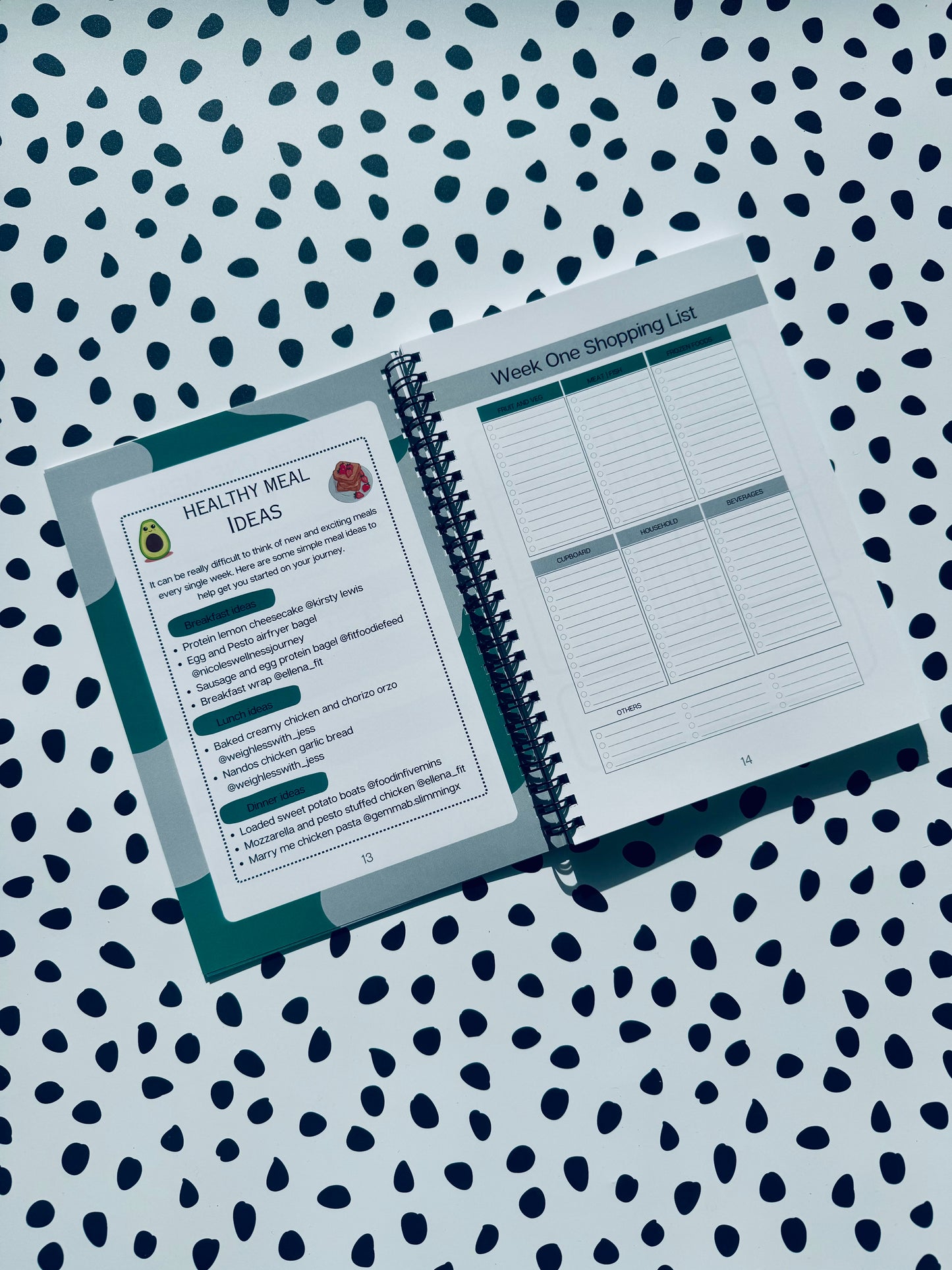 Grey 12 week weight loss journal
