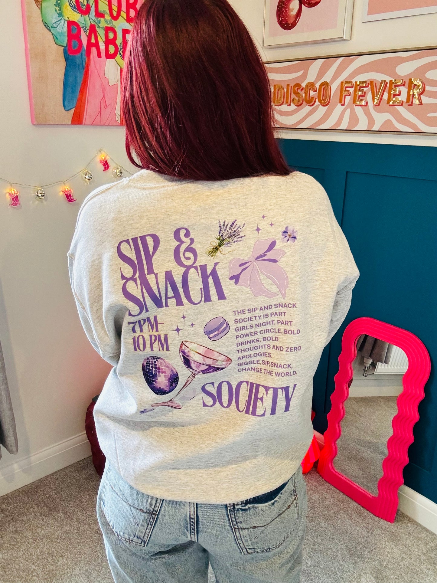 Sip and Snack Society Sweatshirt