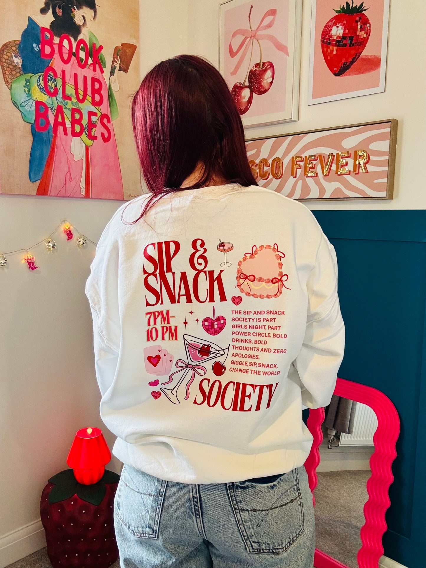 Sip and Snack Society Sweatshirt
