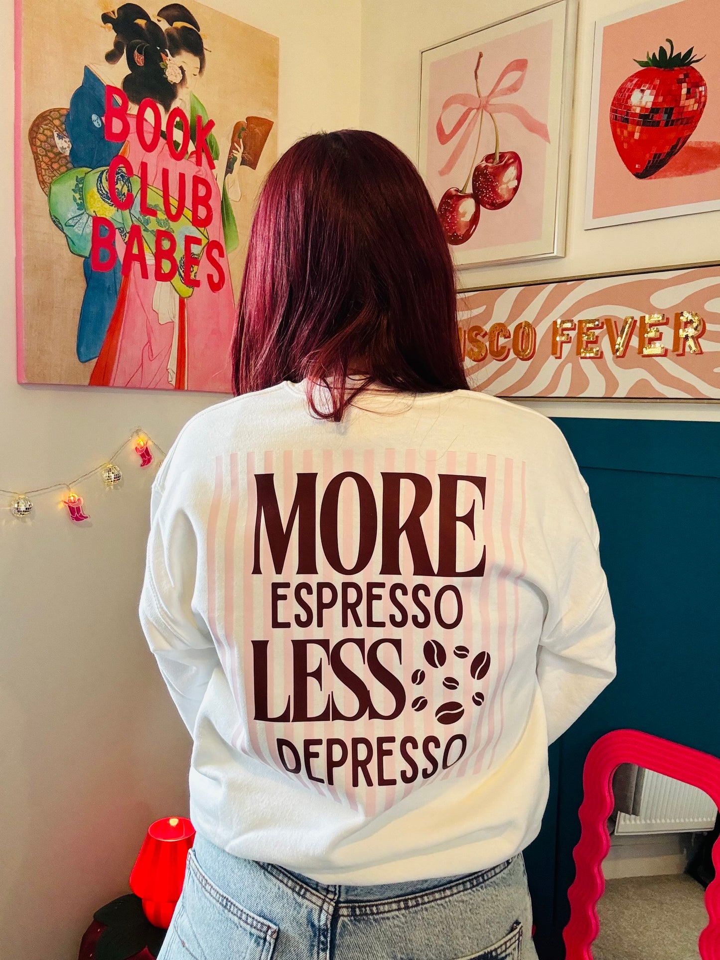 More Espresso Less Depresso Sweatshirt