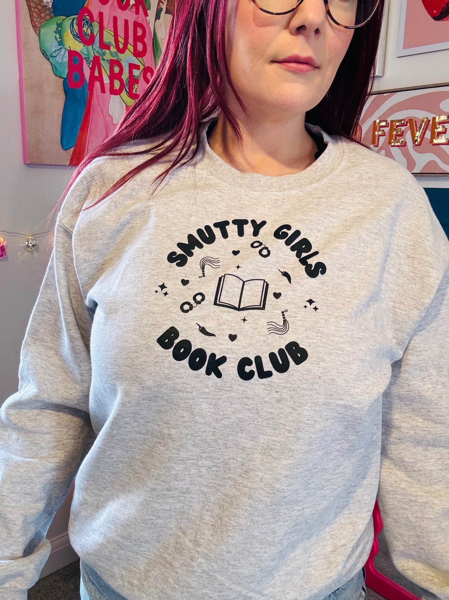 Smutty Girls Book Club Sweatshirt
