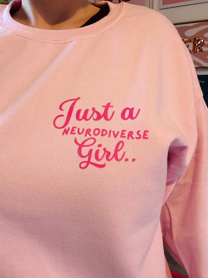 Just A Neurodivergent Girl Sweatshirt