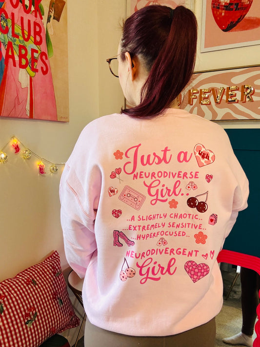 Just A Neurodivergent Girl Sweatshirt